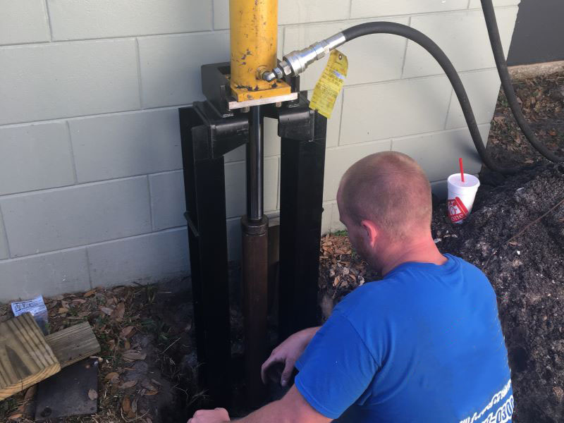 Concrete Slab Foundation Repair in Bristol, FL