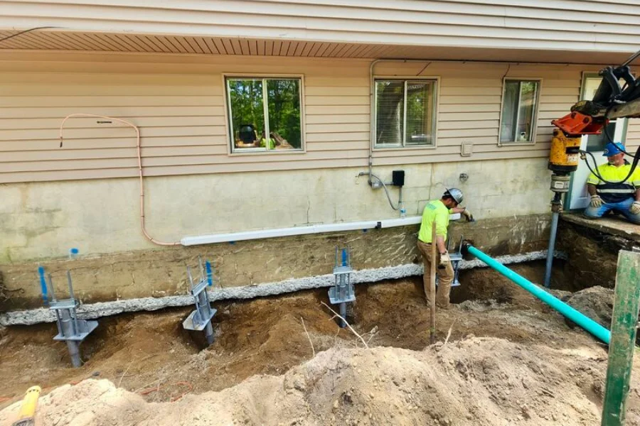 Helical Pier Installation in Blountstown, FL