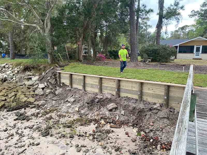 Seawall Repair in Blountstown, FL
